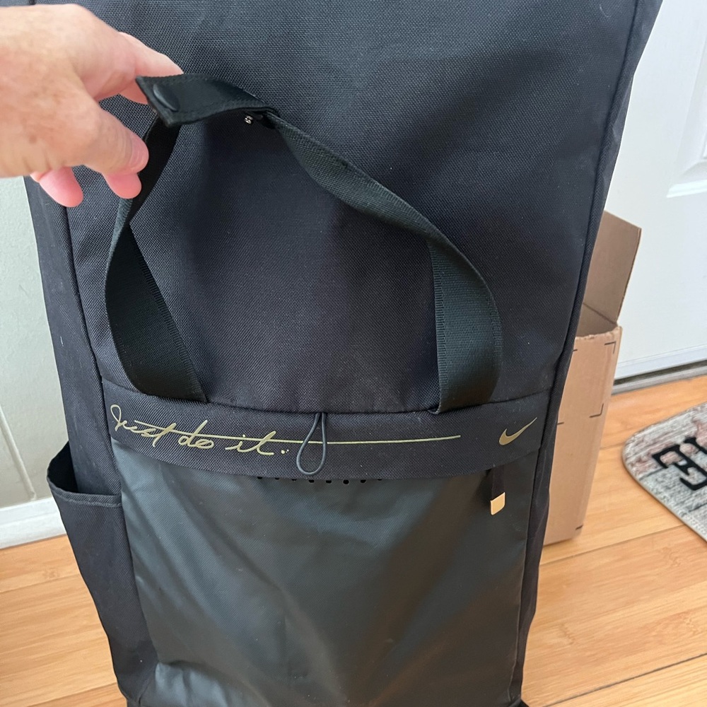 Nike Black Backpack Sleek Durable Everyday